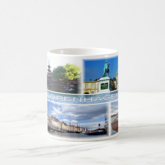 Mug DK Copenhagen - Jardin Tivoli - Comté d'Amalienbor (Centre)