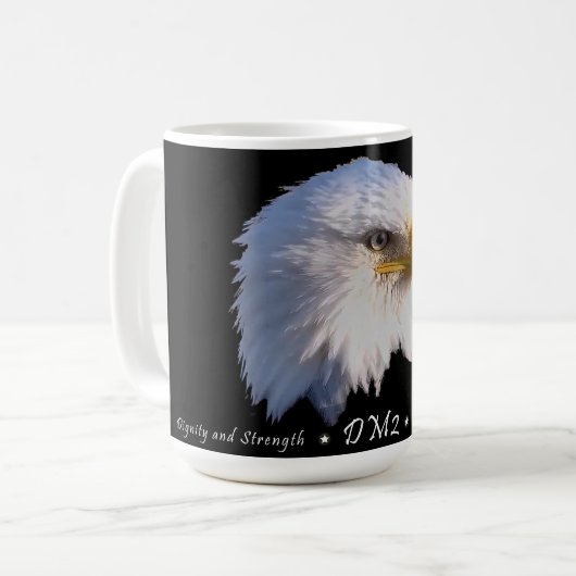 Mug DM2: Dignité et force (Devant gauche)