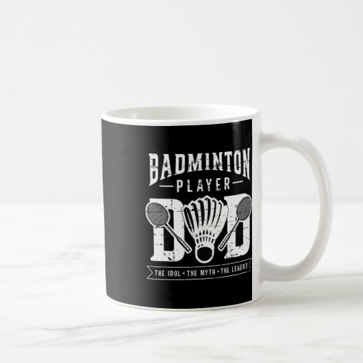 Mug Dminton Player Papa The Shutter Player Dminton Pla (Droite)