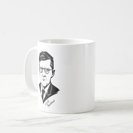 Mug Dmitri Shostakovich (Devant gauche)