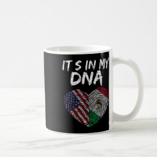 Mug Dna Drapeau États-Unis Américain Drapeau Mexicain 