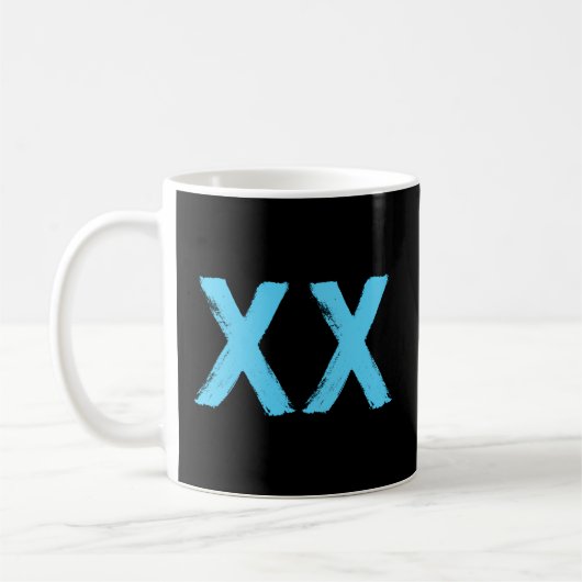 Mug Dna Molecule Xx Femme Chromosome Biotechnologie (Gauche)