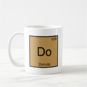 Mug Do - Donuts Funny Chimie Élément Symbole T-shirt (Gauche)