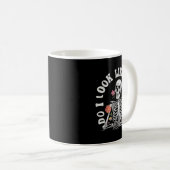 Mug Do I Look Like I Care - Funny Skeleton Humor  (Devant droit)