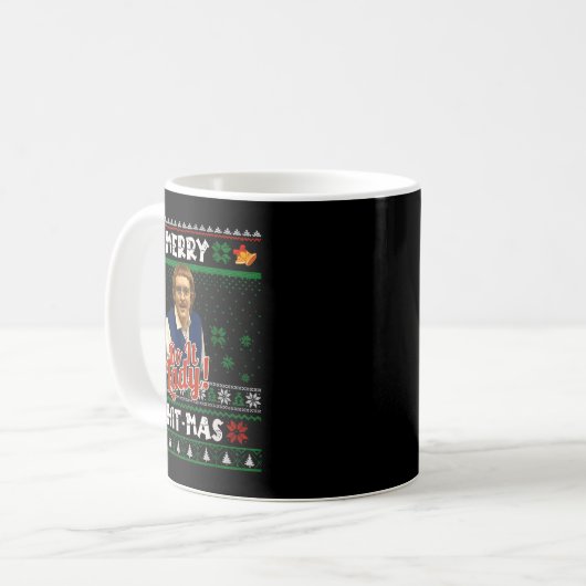 Mug Do It Funny Chit-mas Christmas Meme (Devant gauche)