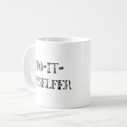 Mug do-it-myselfer (Devant gauche)