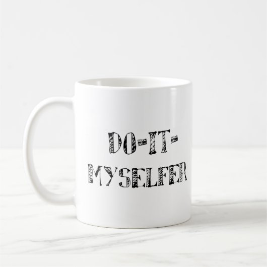 Mug do-it-myselfer (Gauche)