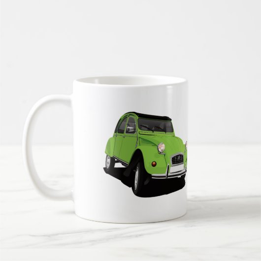 Mug do-it-yourself 2CV (deux chevaux) - (Gauche)