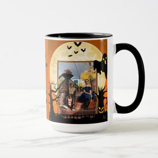 Mug do-it-yourself Halloween Cup Ajouter 2 Enfants PHO (Droite)