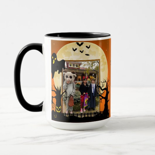 Mug do-it-yourself Halloween Cup Ajouter 2 Enfants PHO (Gauche)