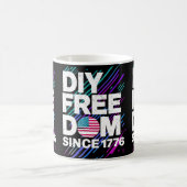Mug do-it-yourself Liberté Depuis 1776" Design Texte (Centre)
