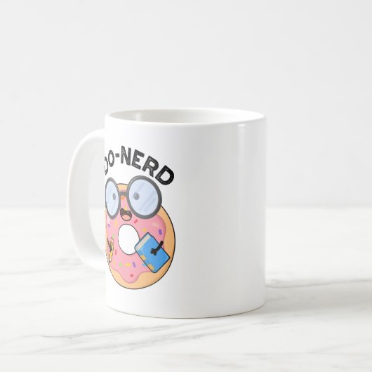 Mug Do nerd Funny Nerdy Donut Pun (Devant gauche)
