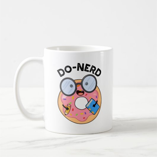 Mug Do nerd Funny Nerdy Donut Pun (Gauche)