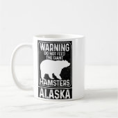 Mug Do Not Feed The Giant Hamsters Grizzly Bear Funny  (Gauche)