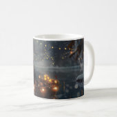 Mug Doberman Christmas Festive Voyage (Devant droit)
