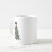 Mug Doberman Nscher Christmas I'm Fine Everything Is F (Devant gauche)