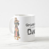 Mug Doberman Papa (Devant gauche)