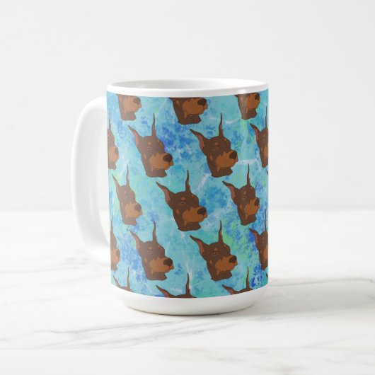 Mug Doberman Pinscher (Devant gauche)