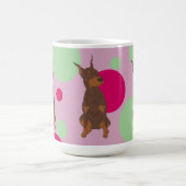 Mug Doberman Pinscher (Centre)
