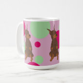 Mug Doberman Pinscher (Devant gauche)