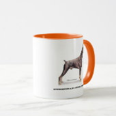 Mug Doberman Pinscher (Devant droit)