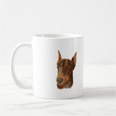 Mug Doberman Pinscher (Gauche)