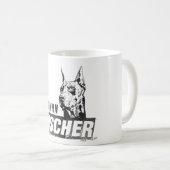 Mug Doberman Pinscher (Devant droit)