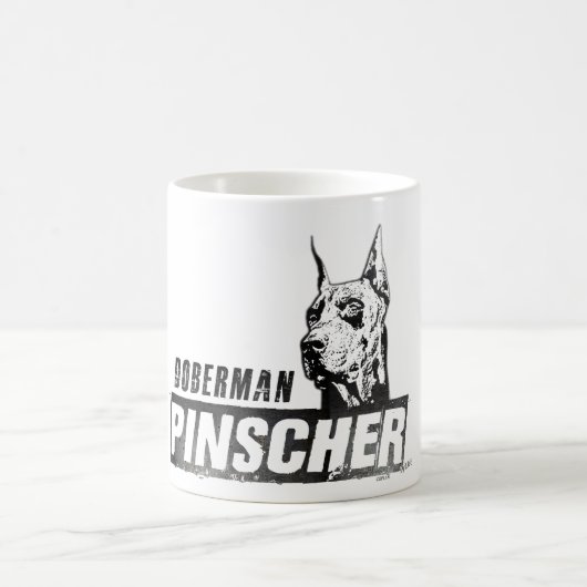 Mug Doberman Pinscher (Centre)