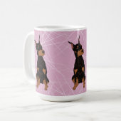 Mug Doberman Pinscher (Devant gauche)