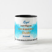 Mug Doberman Pinscher Chien ami loyal (Centre)