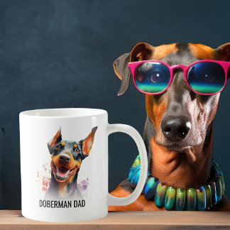 Mug Doberman Pinscher Chien Papa
