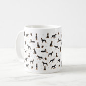 Mug Doberman Pinscher dog (Devant gauche)