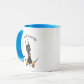Mug Doberman Pinscher IAAM (Devant gauche)