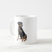 Mug Doberman Pinscher (naturel) (Devant gauche)