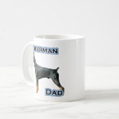 Mug Doberman Pinscher Papa 4 (Devant gauche)