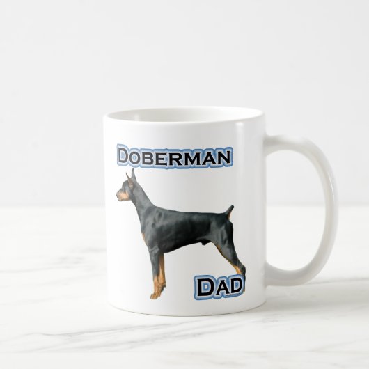 Mug Doberman Pinscher Papa 4 (Droite)