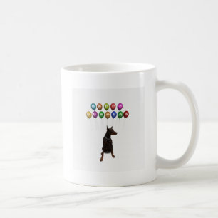 Mug Doberman Pinscher souhaite Bonne Année 2016