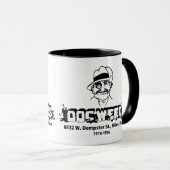 Mug Doc Weed's Restaurant, Niles, IL (Devant droit)