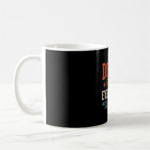 Mug Docpop sait tout fête des pères rétro vintage