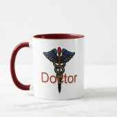 Mug Docteur avec le caducée (Gauche)