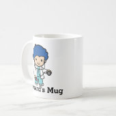Mug Docteur avec stéthoscope (Devant gauche)