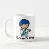 Mug Docteur avec stéthoscope (Gauche)