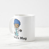 Mug Docteur avec stéthoscope (Devant gauche)