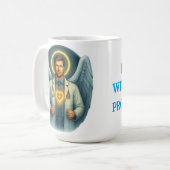 Mug Docteur de lumière - Bouteille d'eau de guérisseur (Devant gauche)