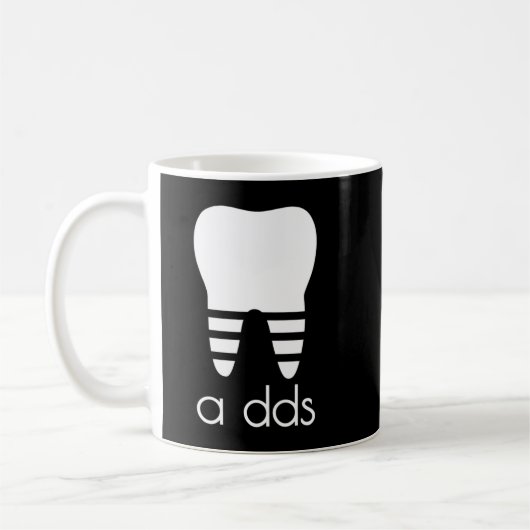 Mug Docteur Dentist a DDS Dental Student Funny Humour  (Gauche)