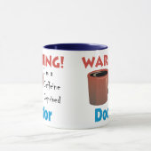 Mug Docteur déshérité par caféine (Centre)