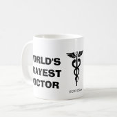 Mug Docteur d'Okayest du monde (Devant gauche)