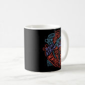 Mug Docteur en anatomie cardiaque Biologie cardiovascu (Devant droit)