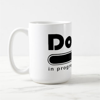 Mug Docteur en cours Drôle de barre de chargement de f