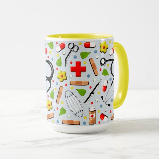Mug Docteur en médecine (Devant droit)